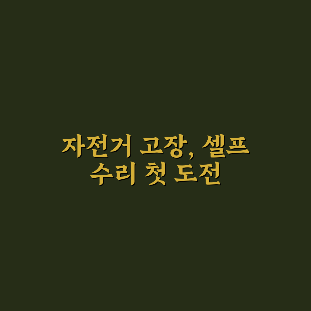 자전거 체인 빠졌을 때 고치는 법, 당황하지 마세요! 솔직후기
