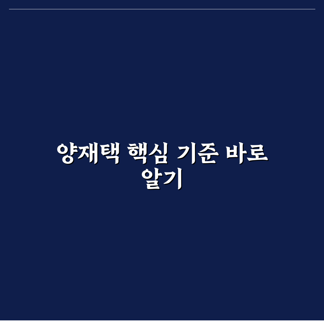 양재택 분석과 선택 기준 5가지 총정리
