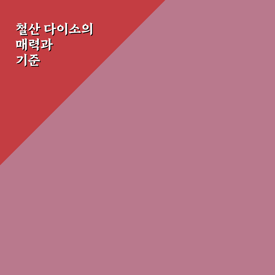 철산 다이소 매장별 서비스와 상품 구성 비교 분석 가이드