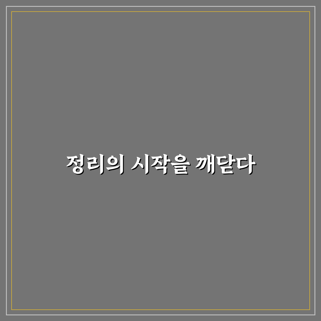 서랍 속 물건 효율적으로 정리한 직접 써본 후기