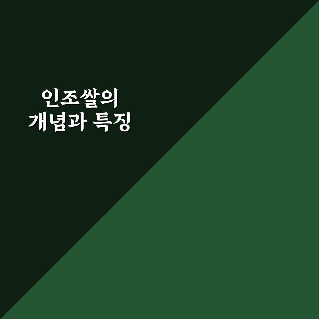 인조쌀 사용법과 보관 꿀팁 쉽게 알려드려요