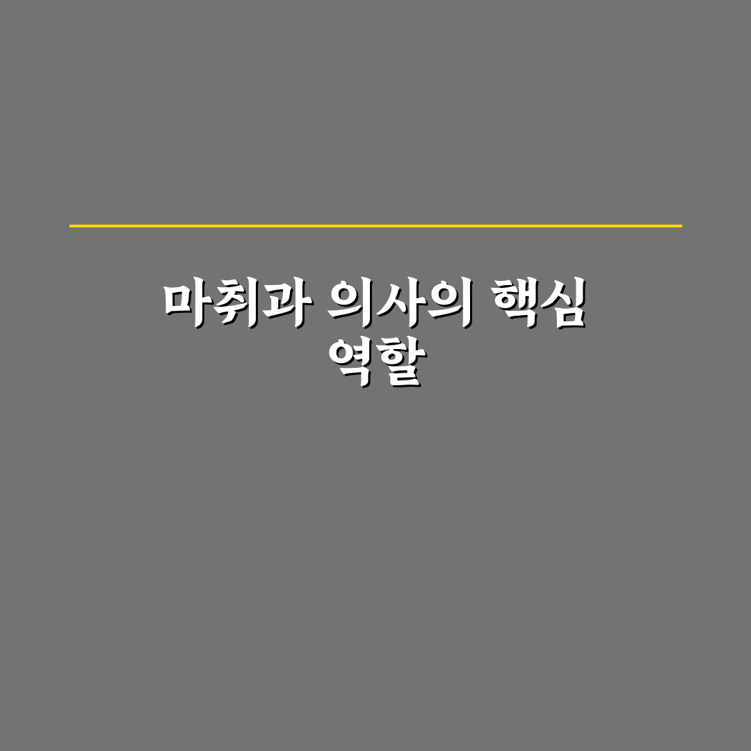 천재 마취과 의사 장가갑니다 결혼 준비 꿀팁 정리