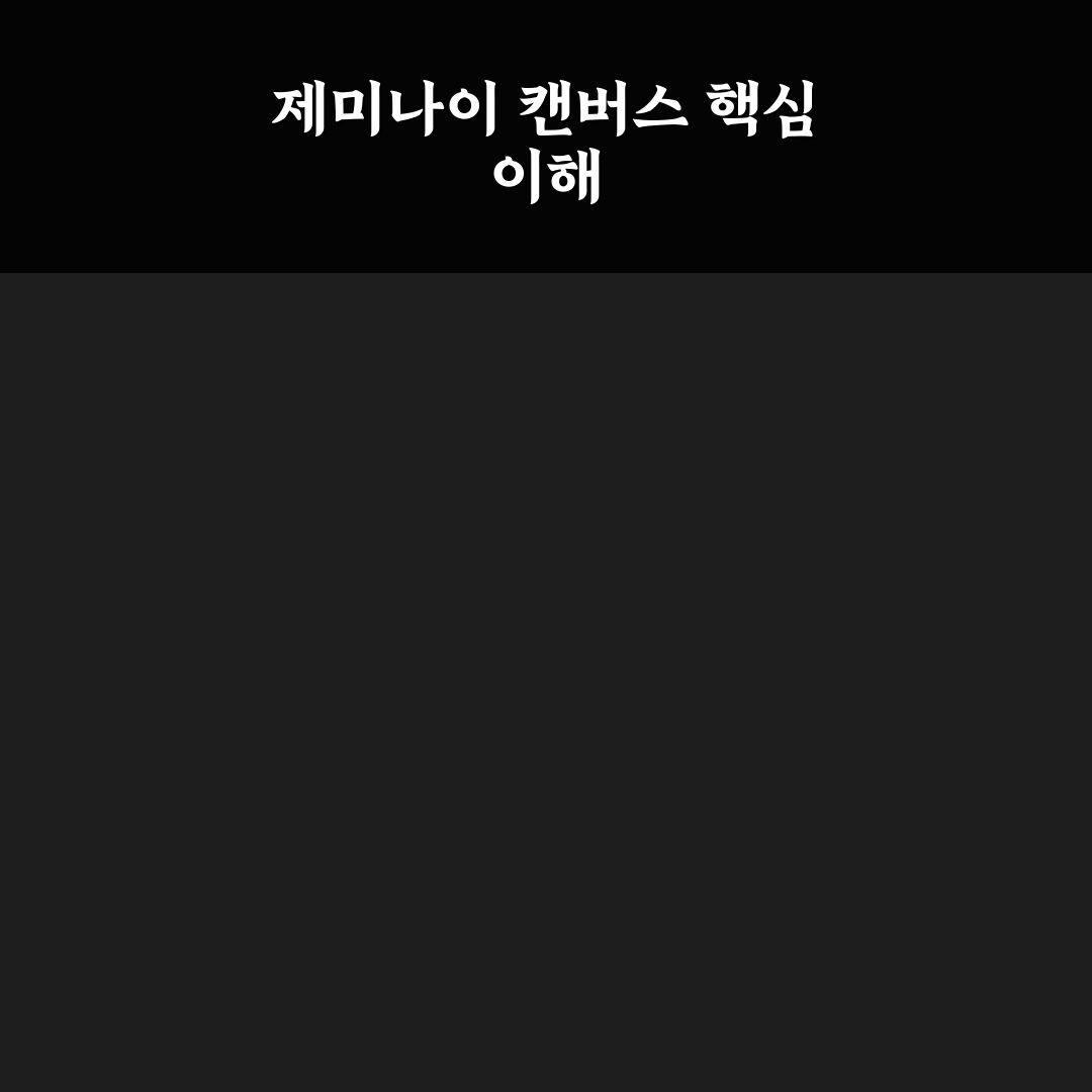 제미나이 캔버스 사용법과 꿀팁 정리
