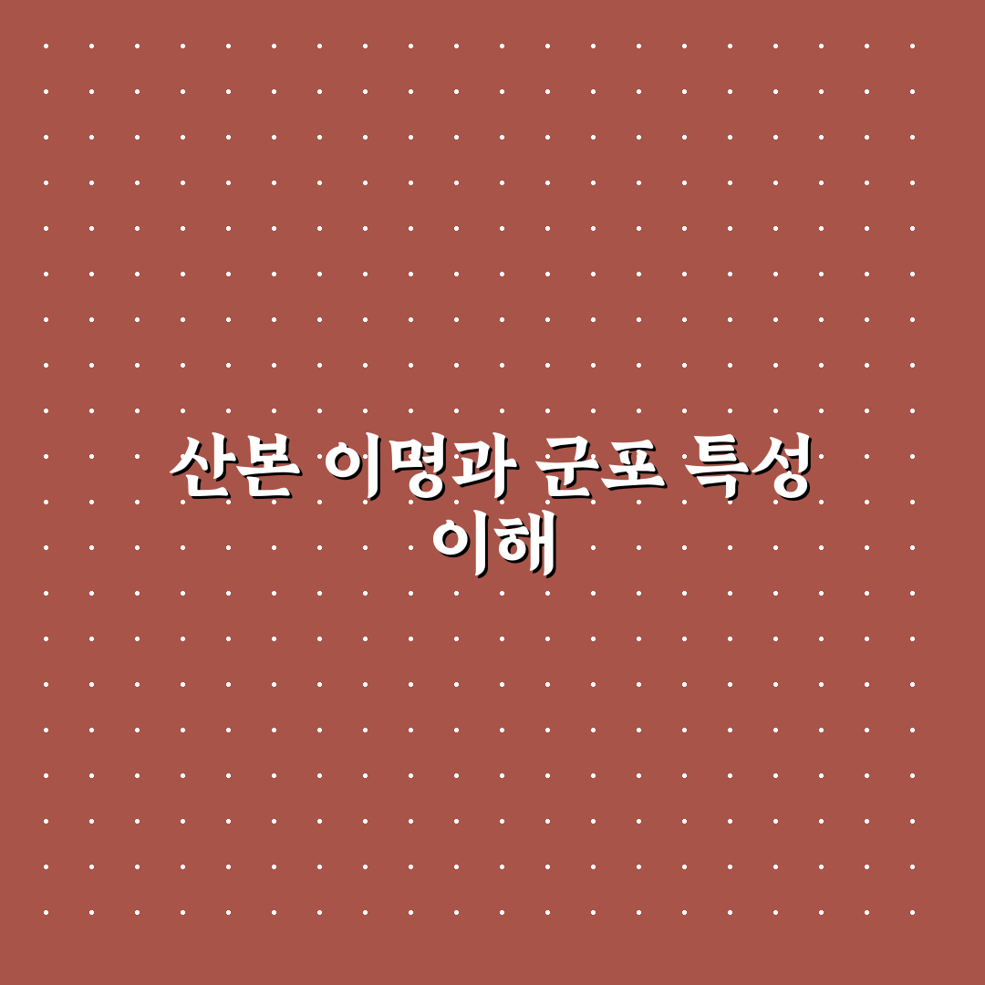 산본이명 군포시 지역 생활 정보 꿀팁 알려드려요