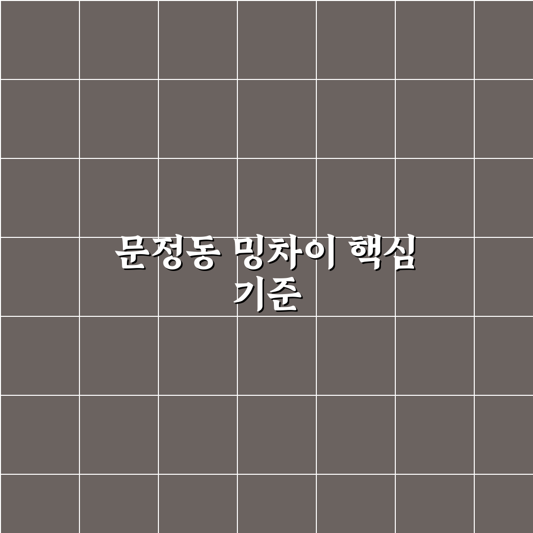 문정동 밍차이 선택 가이드와 주요 메뉴 비교 분석