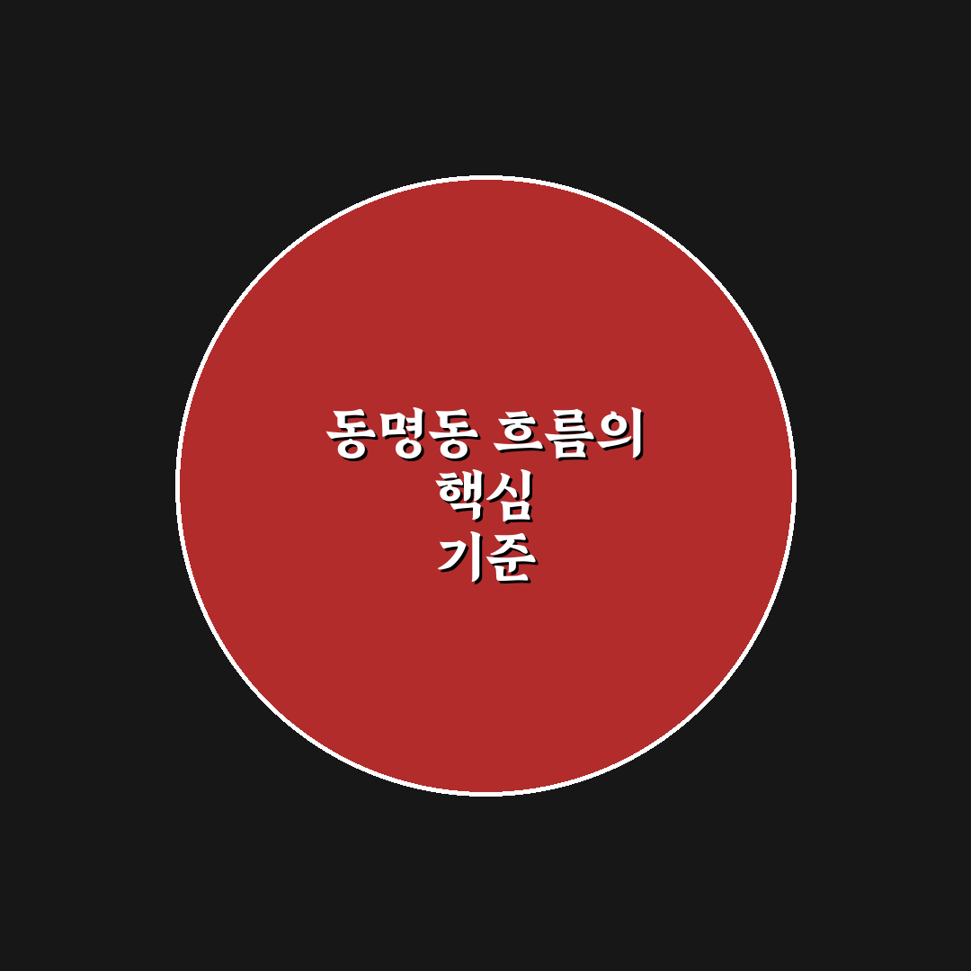 동명동 흐름 분석과 상권 변화 5가지 기준 총정리
