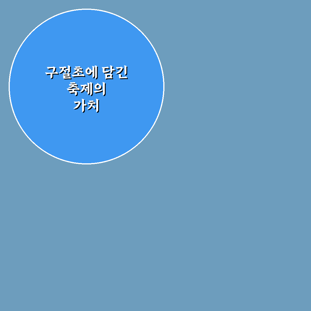 정읍 구절초축제 방문 전 체크해야 할 5가지 기준